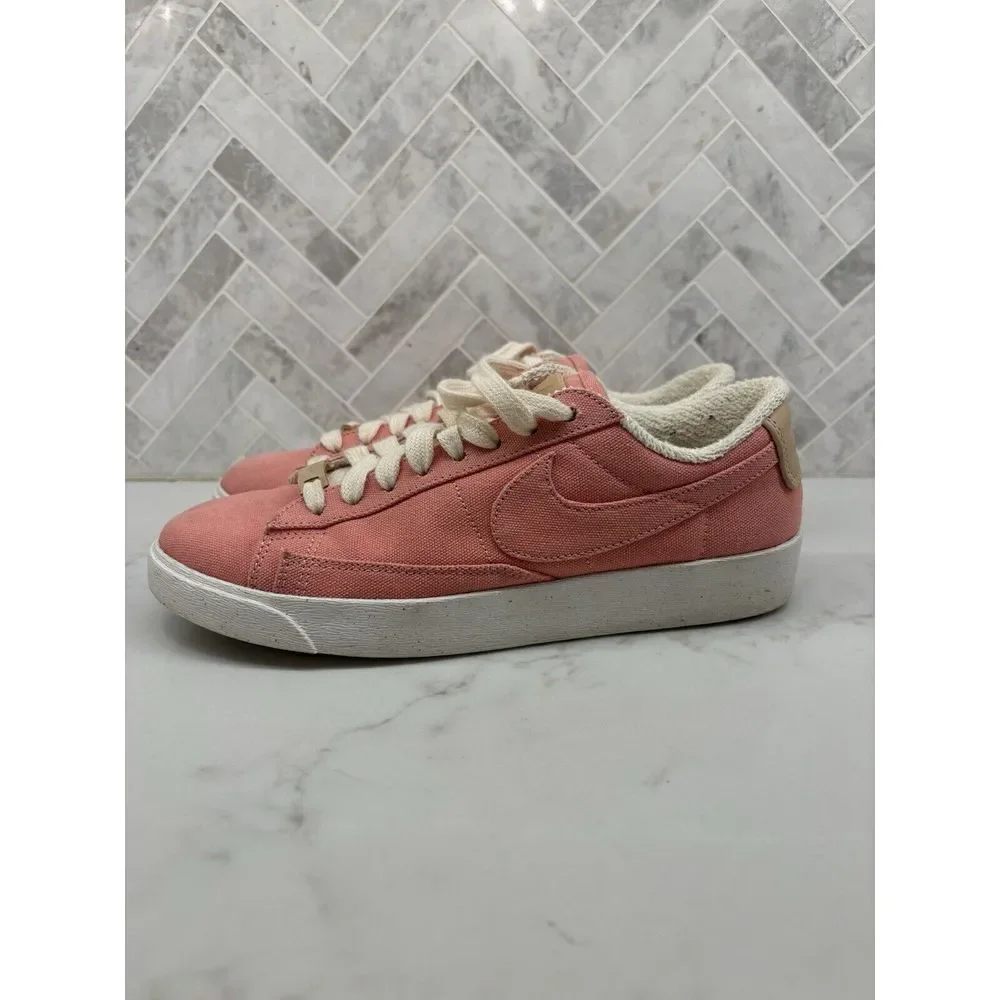 Nike Blazer Low LX Red Stardust Plant Color Sneakers‎ AV9371-600 Womens Size 8